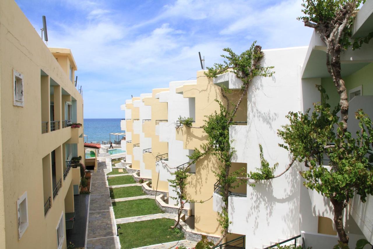 Dedalos Beach Hotel Sfáka Exterior foto
