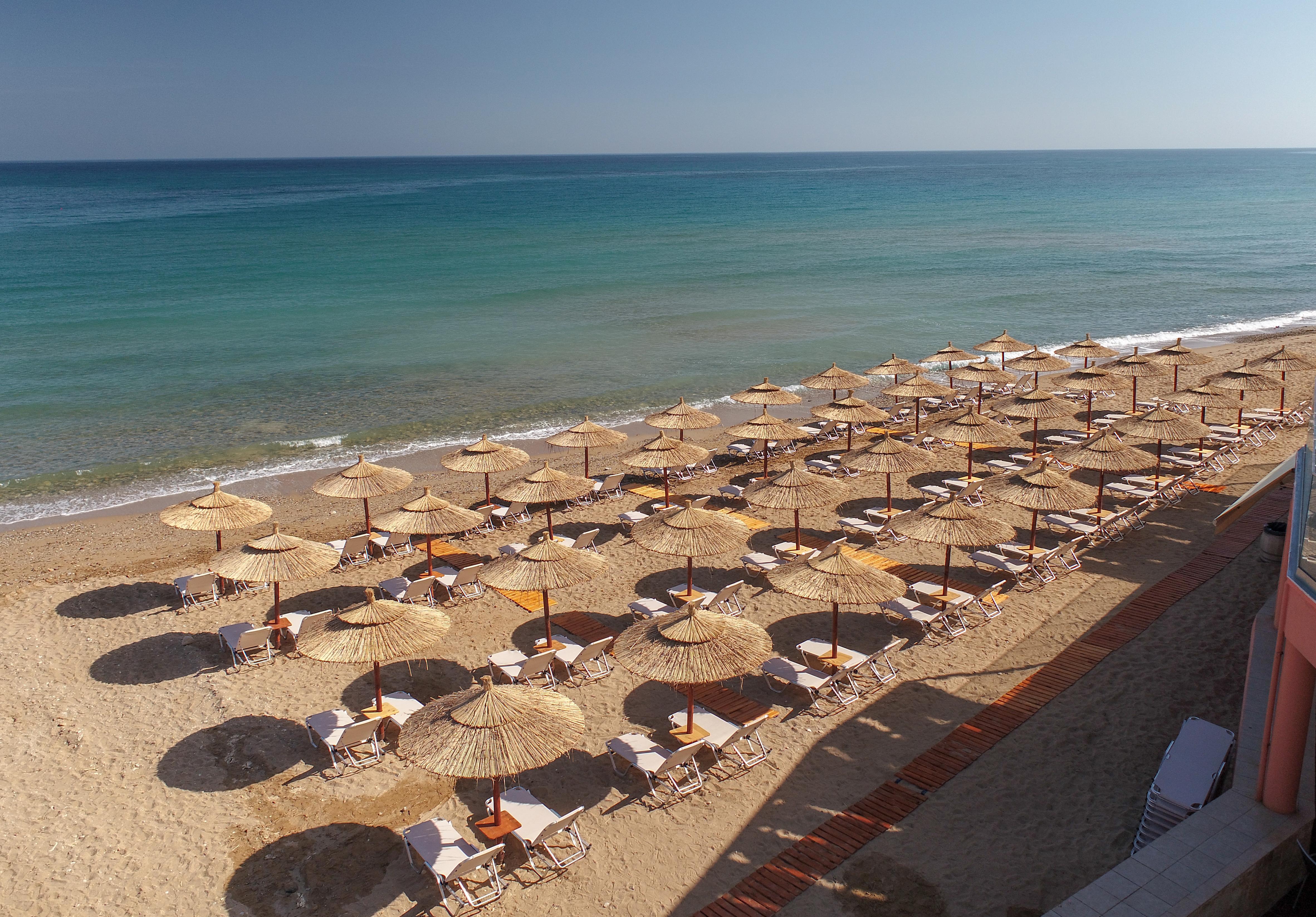 Dedalos Beach Hotel Sfáka Exterior foto