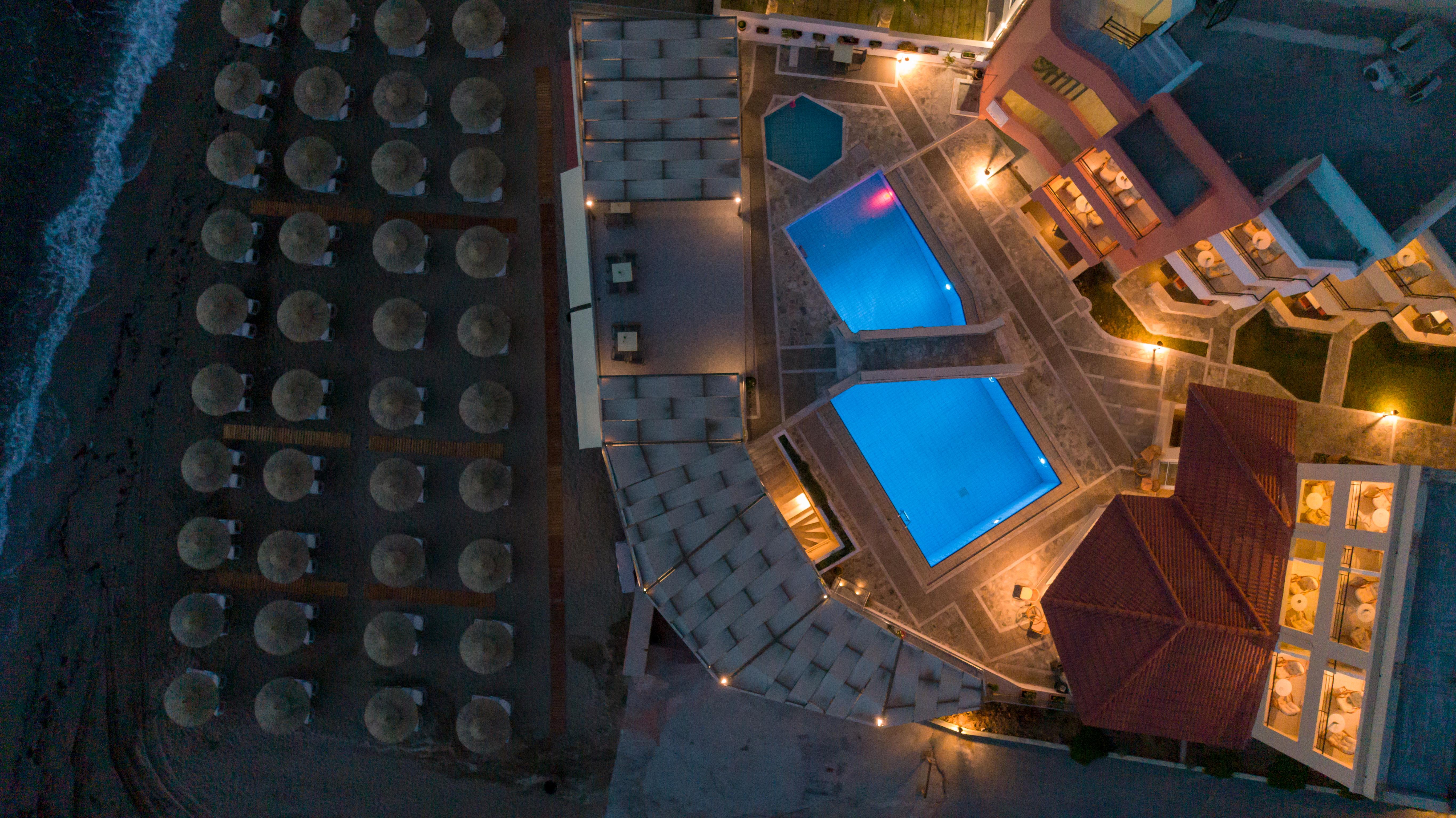 Dedalos Beach Hotel Sfáka Exterior foto